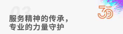 30载磨砺创新,塑造品质服务 30载磨砺创新,塑造品质服务